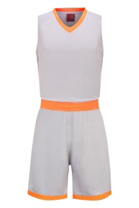 SKWTV061 manufacturing basketball suit sportswear design sleeveless jacket training suit wave shirt center detail view-7